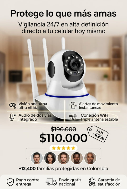 Cámara de seguridad Pro Security